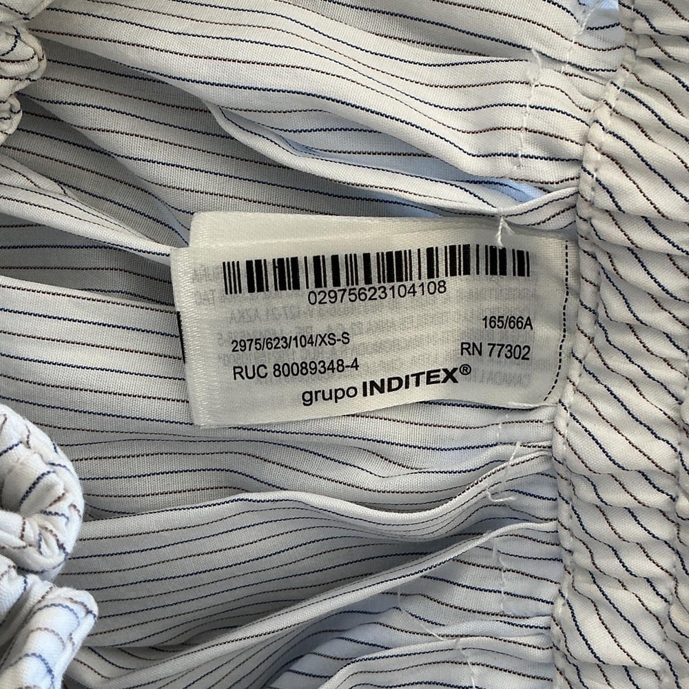 Zara Collection Striped Balloon Pants XS-S - Picture 3 of 7